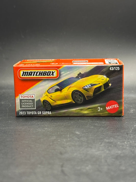 MATCHBOX - 2023 TOYOTA GR SUPRA - MATCHBOX DIECAST 43/125