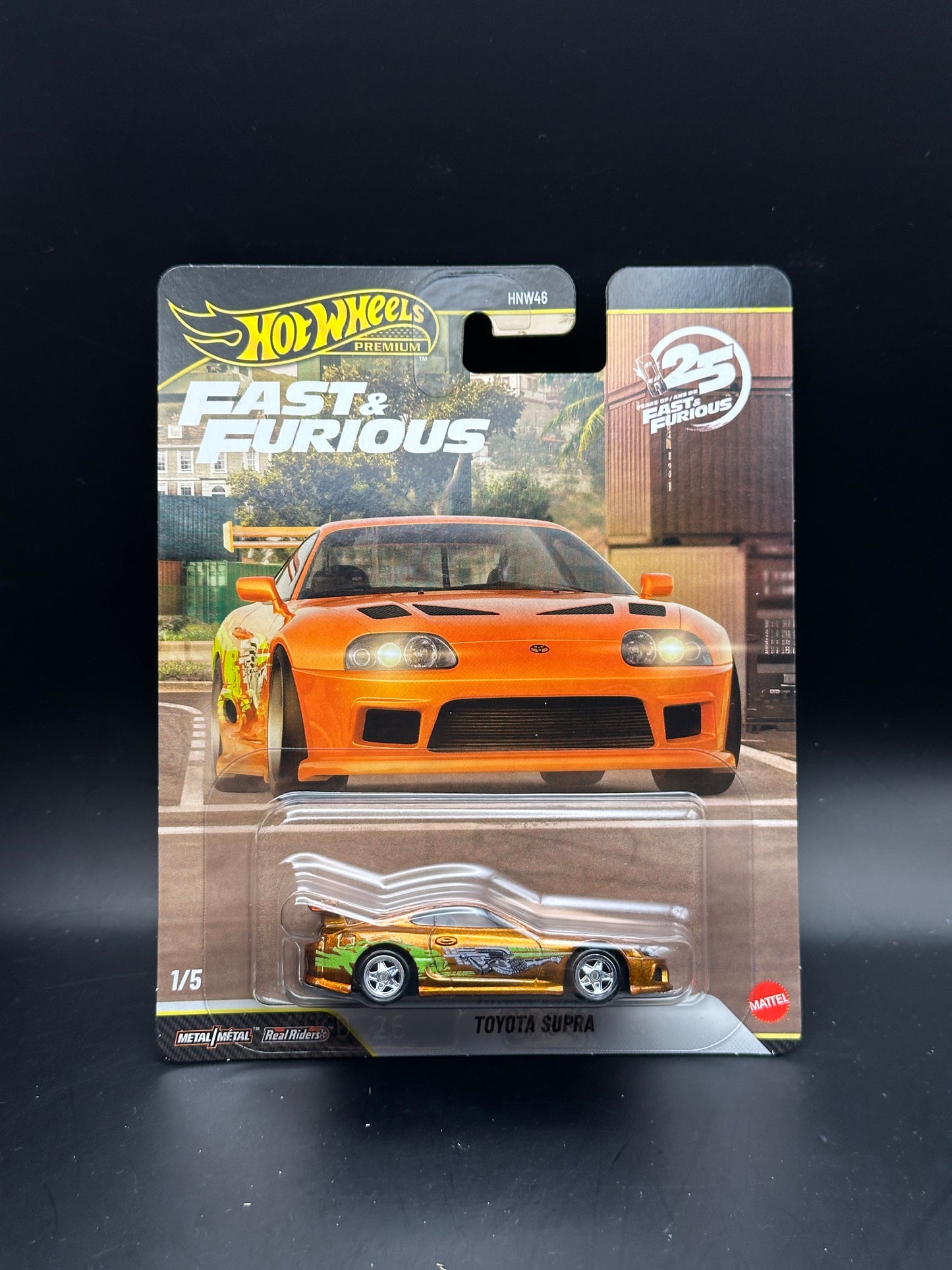 HOT WHEELS - TOYOTA SUPRA (2026) - FAST AND FURIOUS 25TH ANNIVERSARY 1/5 - CHASE