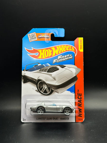 HOT WHEELS - CORVETTE GRAND SPORT ROADSTER (2015) - HW RACE TRACK ACES