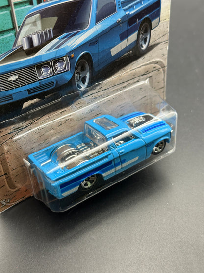 HOT WHEELS - CUSTOM 72 CHEVY LUV (2021) - HW HOT PICKUPS SERIES 5/5