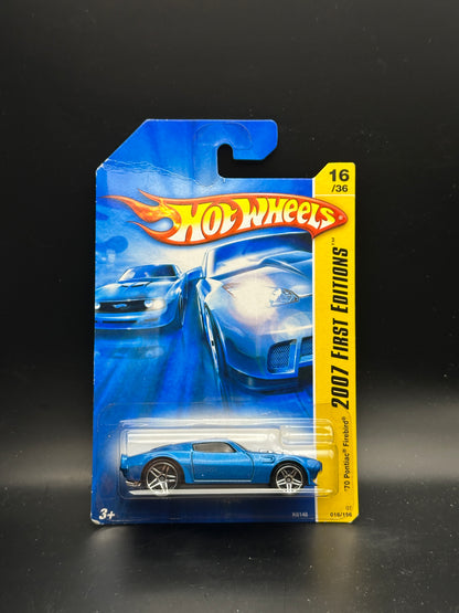 HOT WHEELS - 1970 PONTIAC FIREBIRD (2007) - HW 2007 FIRST EDITIONS 16/36