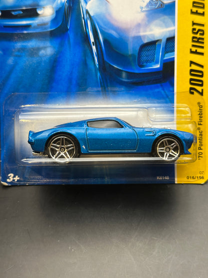 HOT WHEELS - 1970 PONTIAC FIREBIRD (2007) - HW 2007 FIRST EDITIONS 16/36