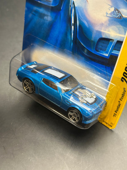 HOT WHEELS - 1970 PONTIAC FIREBIRD (2007) - HW 2007 FIRST EDITIONS 16/36