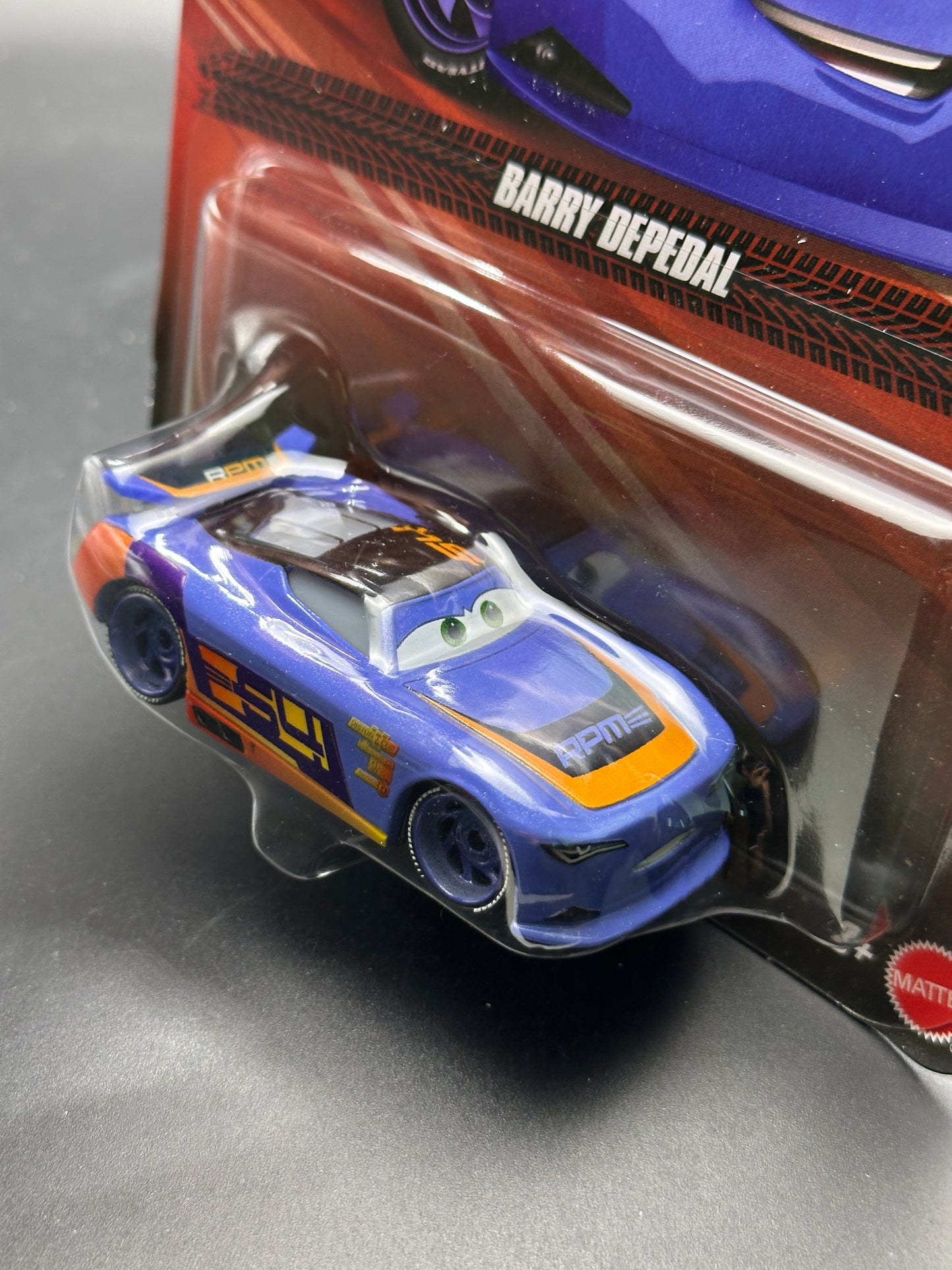 DISNEY PIXAR CARS - BARRY DEPEDAL - CARS - DIECAST