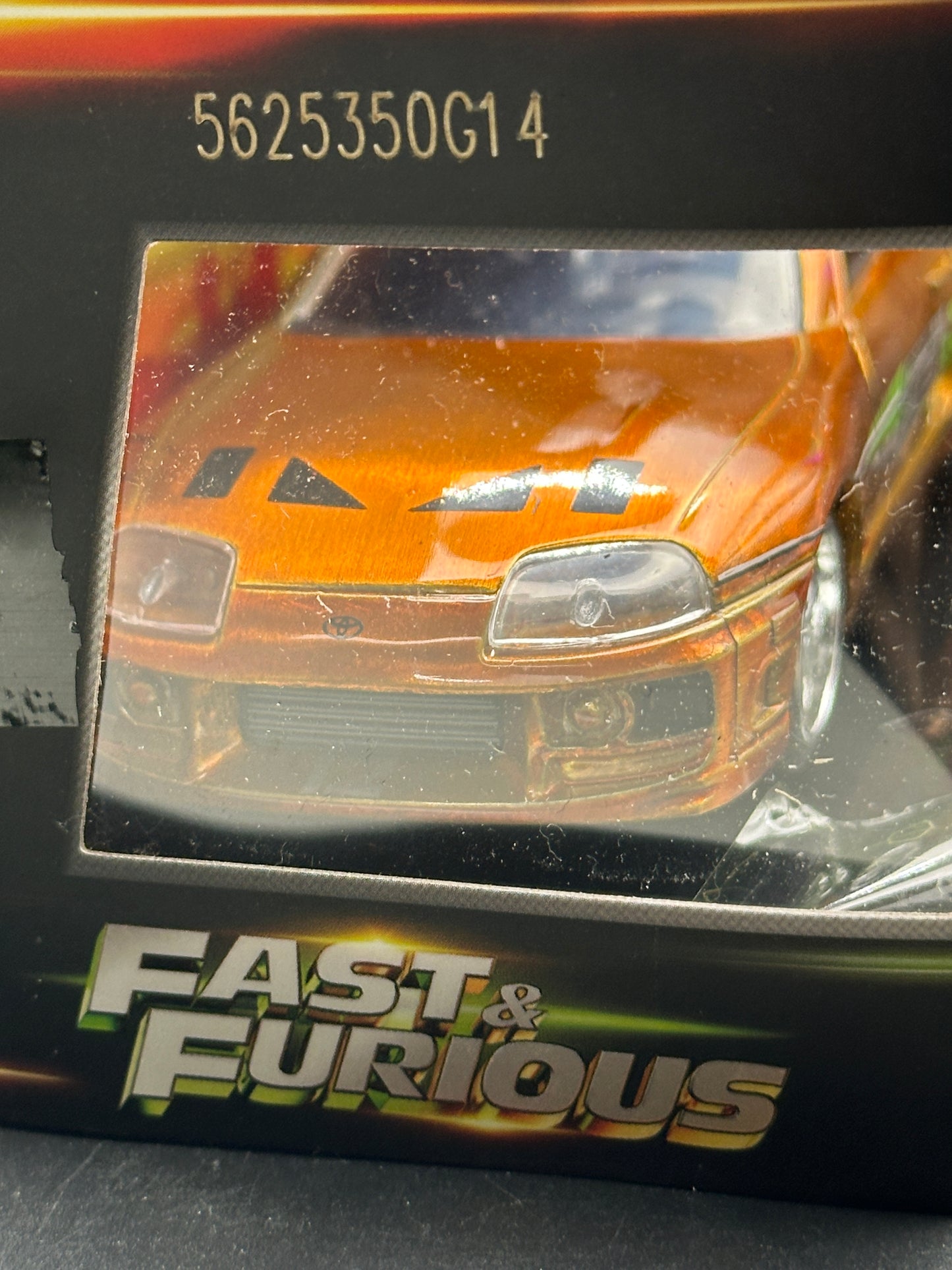 JADA DIECAST CARS - BRIAN’S TOYOTA SUPRA - COLOR BRUSH FINISH - FAST FURIOUS 1/32 SCALE