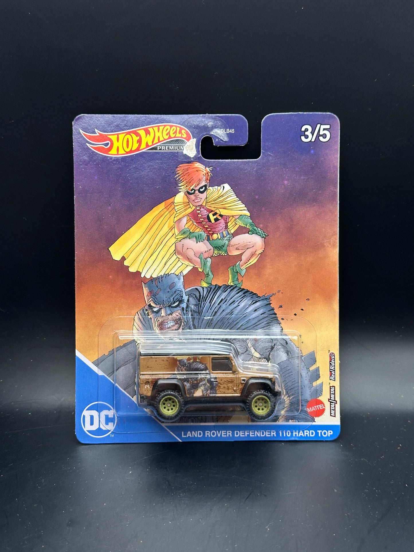 HOT WHEELS - LAND ROVER DEFENDER 110 HARD TOP (2022) - BATMAN - POP CULTURE 3/5