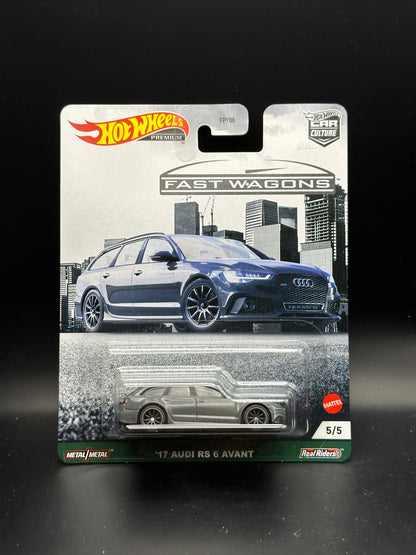 HOT WHEELS - 17 AUDI RS 6 AVANT (2021) - FAST WAGONS 5/5