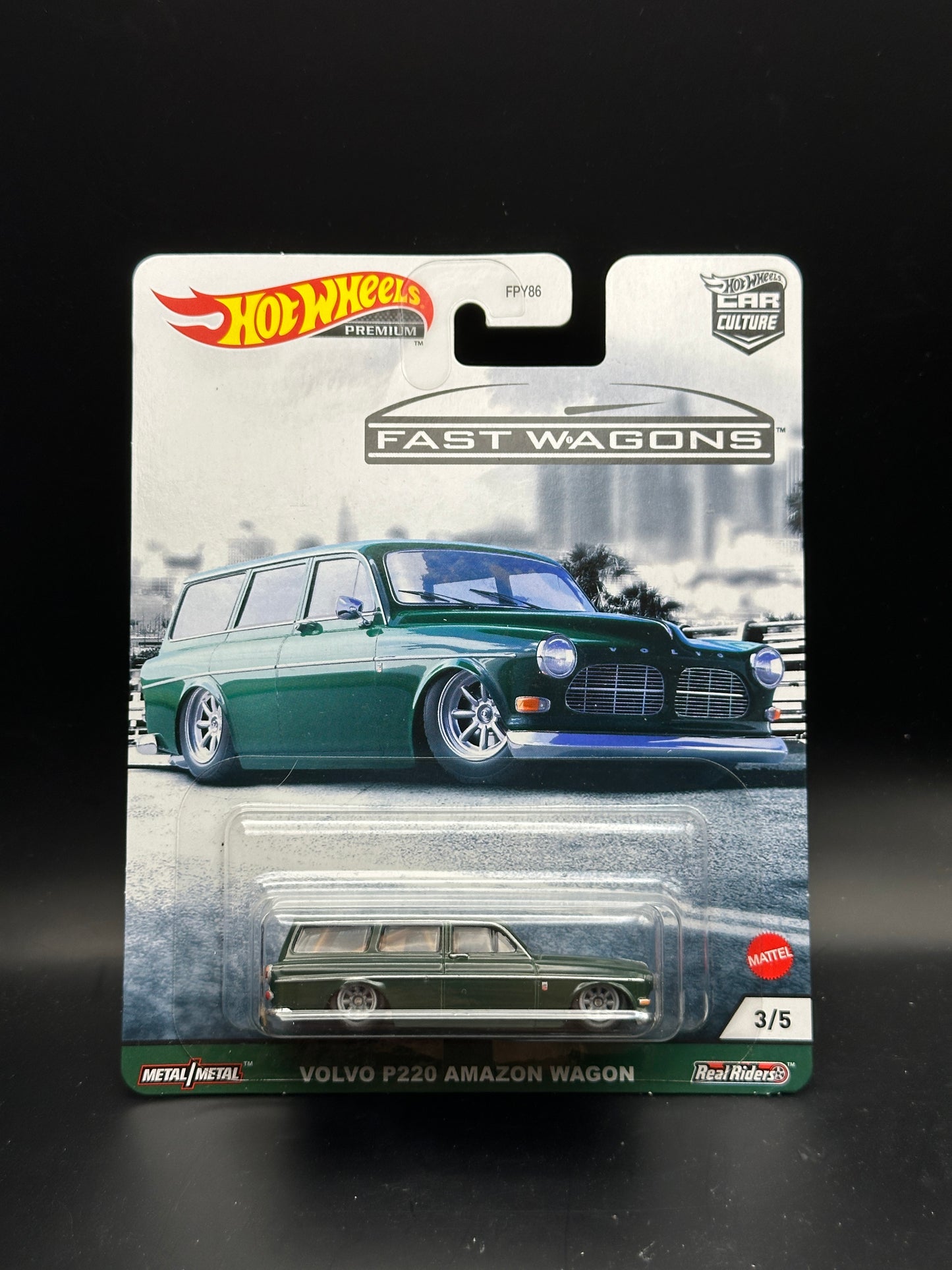 HOT WHEELS - VOLVO P220 AMAZON WAGON (2021) - FAST WAGONS 3/5