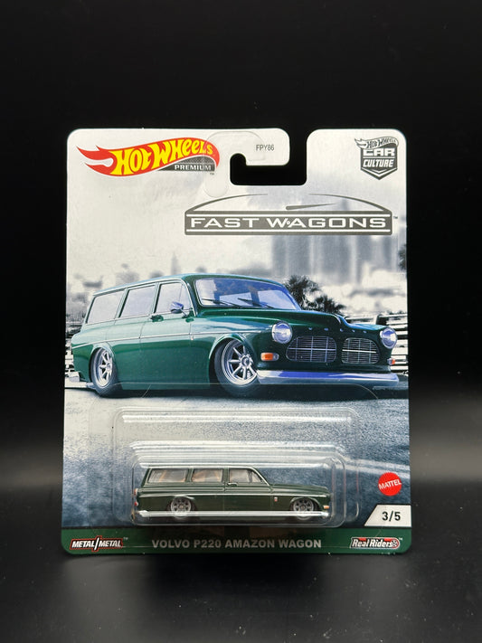 HOT WHEELS - VOLVO P220 AMAZON WAGON (2021) - FAST WAGONS 3/5