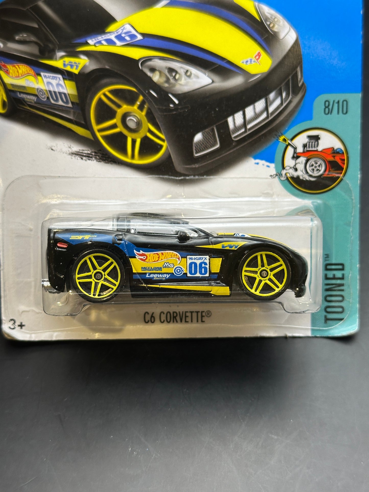 HOT WHEELS - C6 CORVETTE TOONED (2017) - HW TOONED 8/10