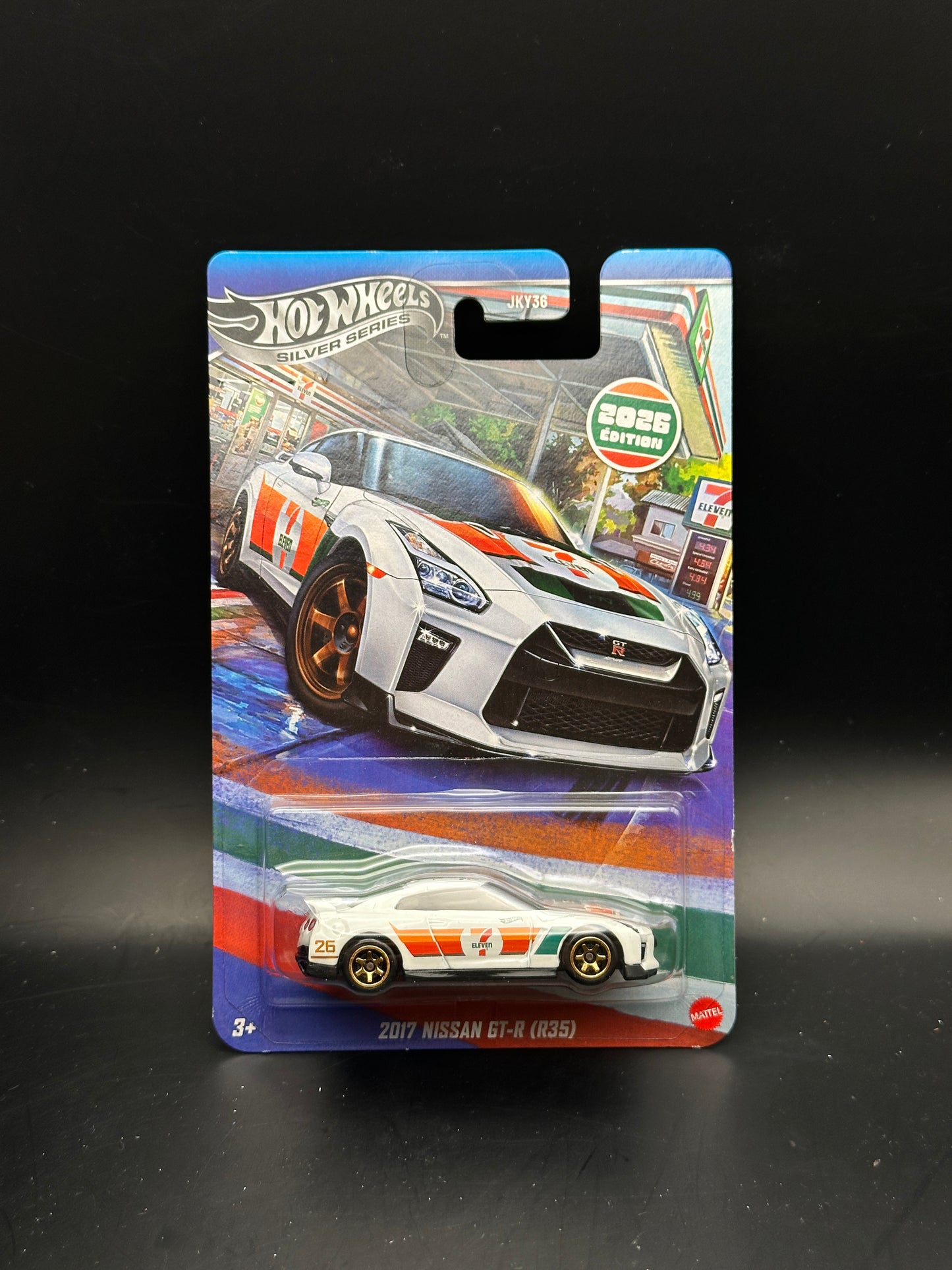 HOT WHEELS - 2017 NISSAN GT-R R35 (2026) - 7-ELEVEN EXCLUSIVE