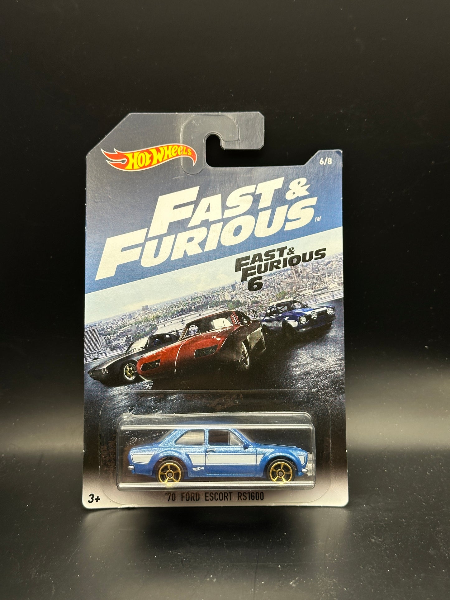 HOTWHEELS - 70 FORD ESCORT RS1600 (2017) - FAST AND FURIOUS 6/8