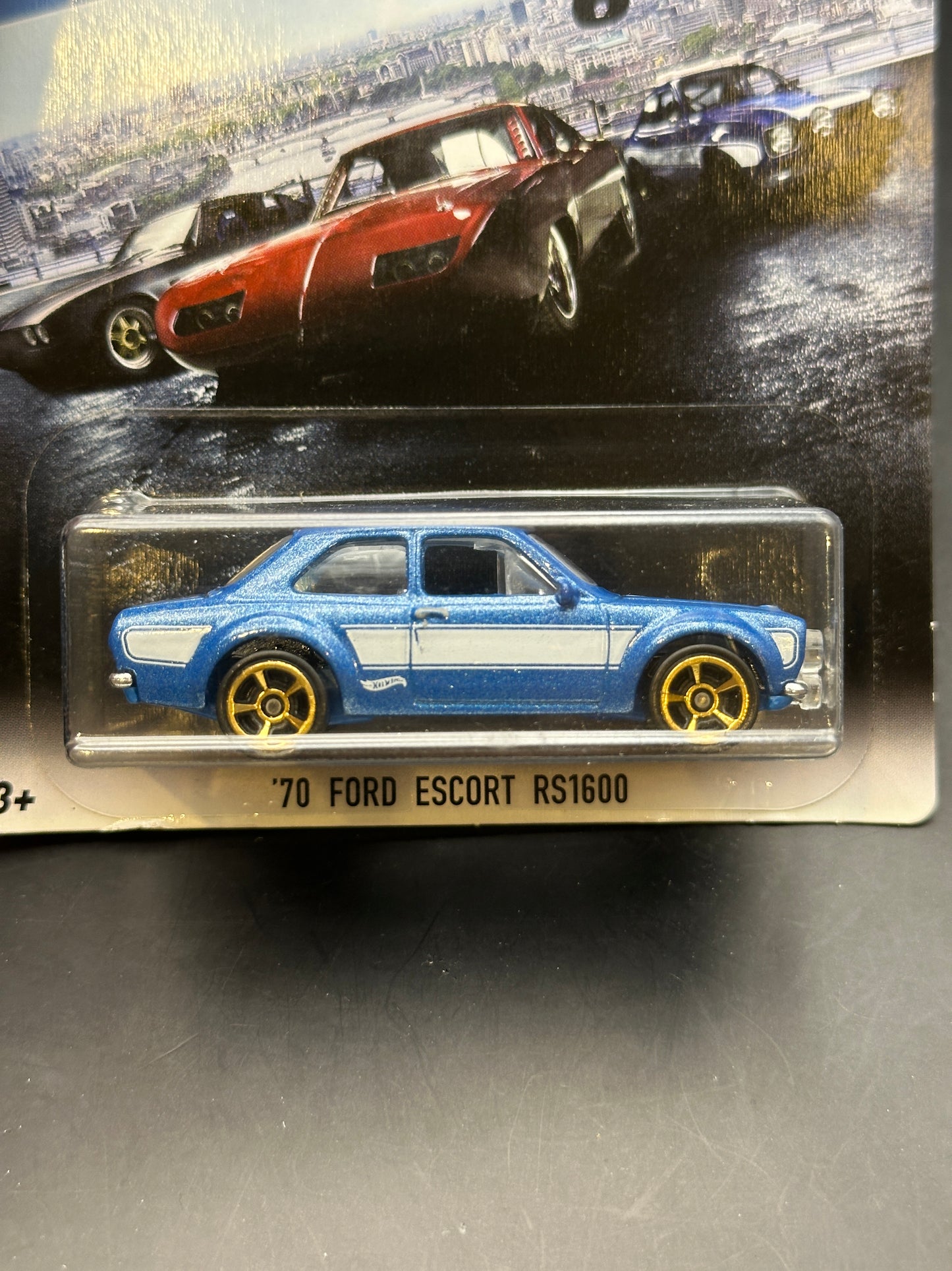 HOTWHEELS - 70 FORD ESCORT RS1600 (2017) - FAST AND FURIOUS 6/8