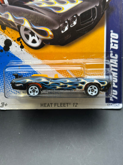 HOT WHEELS - 70 PONTIAC GTO (2012) - HW HEAT FLEET 12 9/10