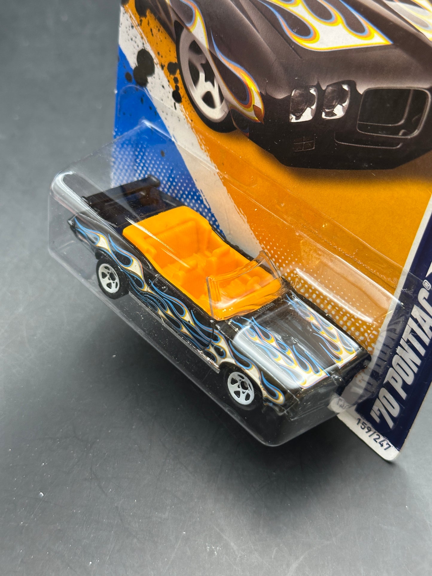 HOT WHEELS - 70 PONTIAC GTO (2012) - HW HEAT FLEET 12 9/10