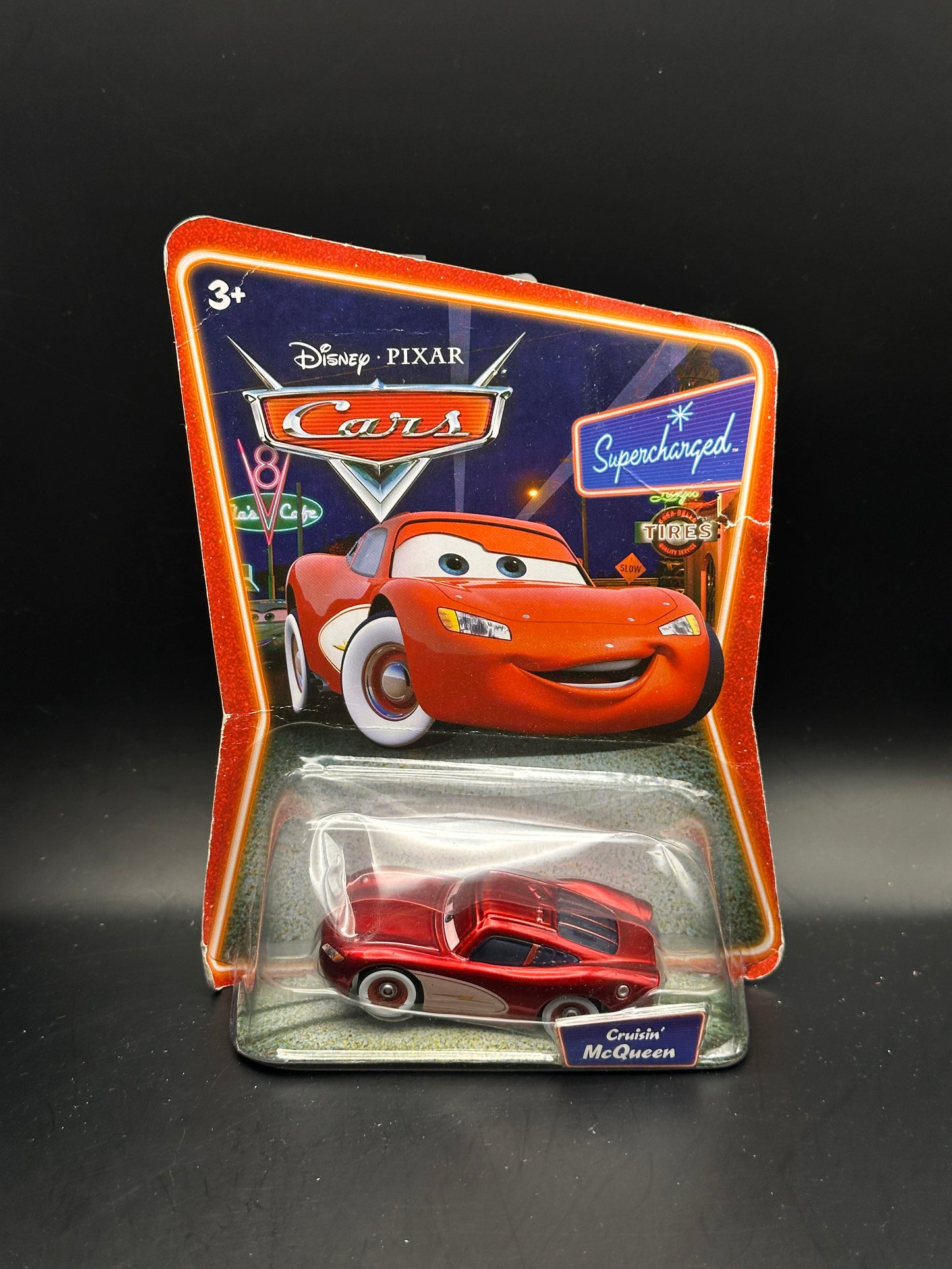 DISNEY PIXAR CARS SUPERCHARGED - CRUISIN MCQUEEN - DIECAST