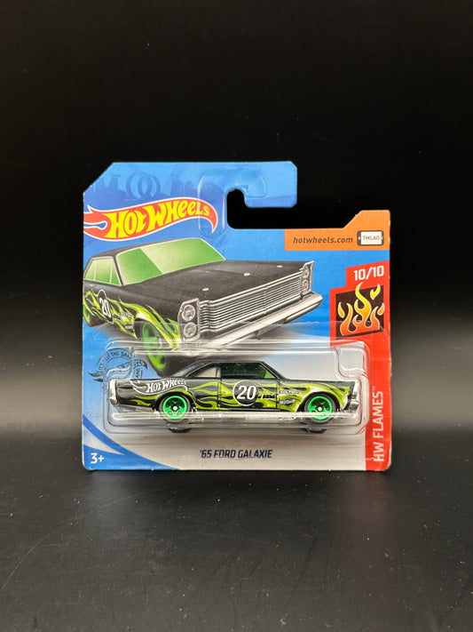 HOT WHEELS - 65 FORD GALAXIE (2020) - HW FLAMES 10/10
