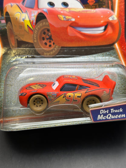 DISNEY PIXAR CARS SUPERCHARGED - DIRT TRACK MCQUEEN - DIECAST