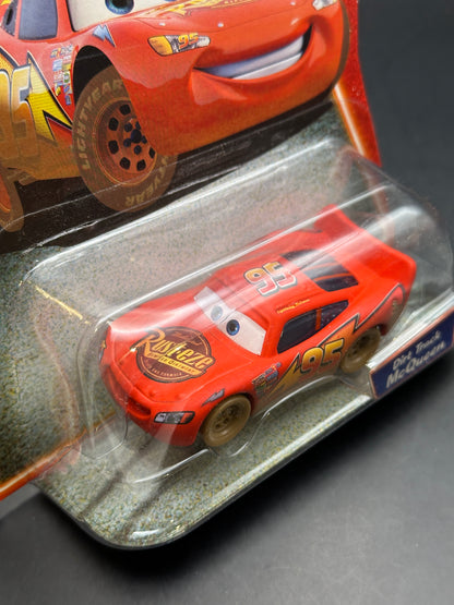 DISNEY PIXAR CARS SUPERCHARGED - DIRT TRACK MCQUEEN - DIECAST