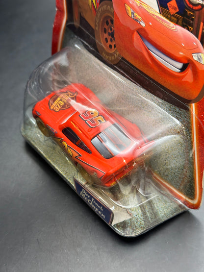DISNEY PIXAR CARS SUPERCHARGED - DIRT TRACK MCQUEEN - DIECAST