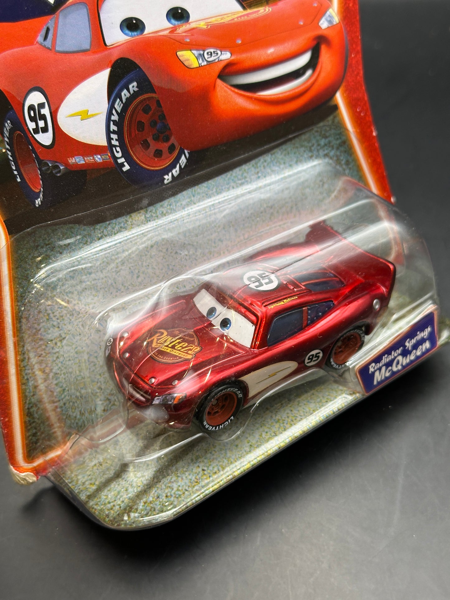 DISNEY PIXAR CARS SUPERCHARGED - RADIATOR SPRINGS MCQUEEN - DIECAST