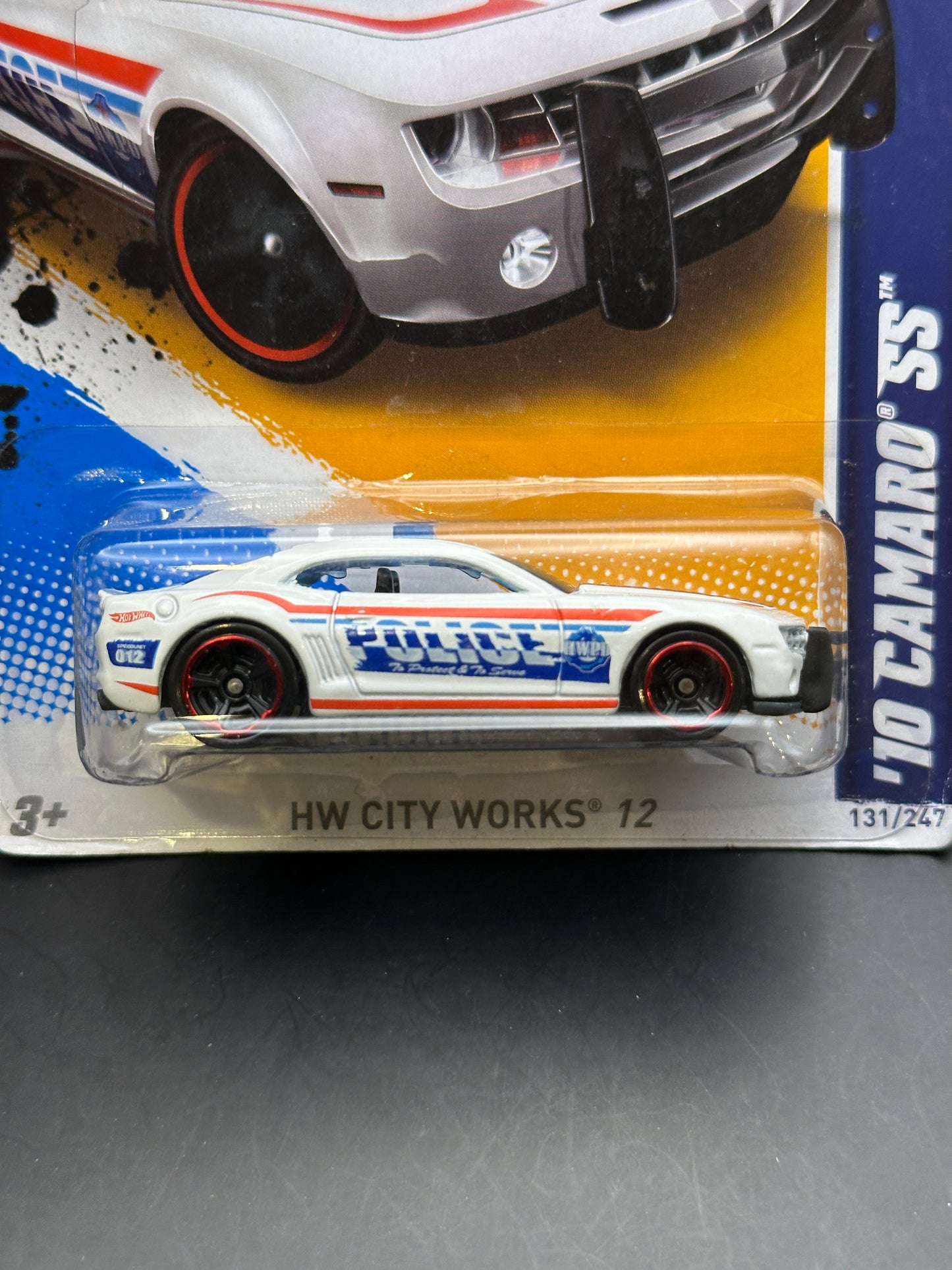 HOT WHEELS - 10 CAMARO SS (2012) - HW CITY WORKS 12 1/10