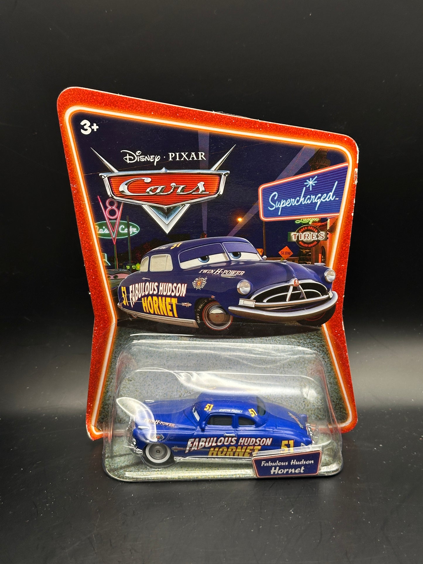 DISNEY PIXAR CARS SUPERCHARGED - FABULOUS HORNET - DIECAST