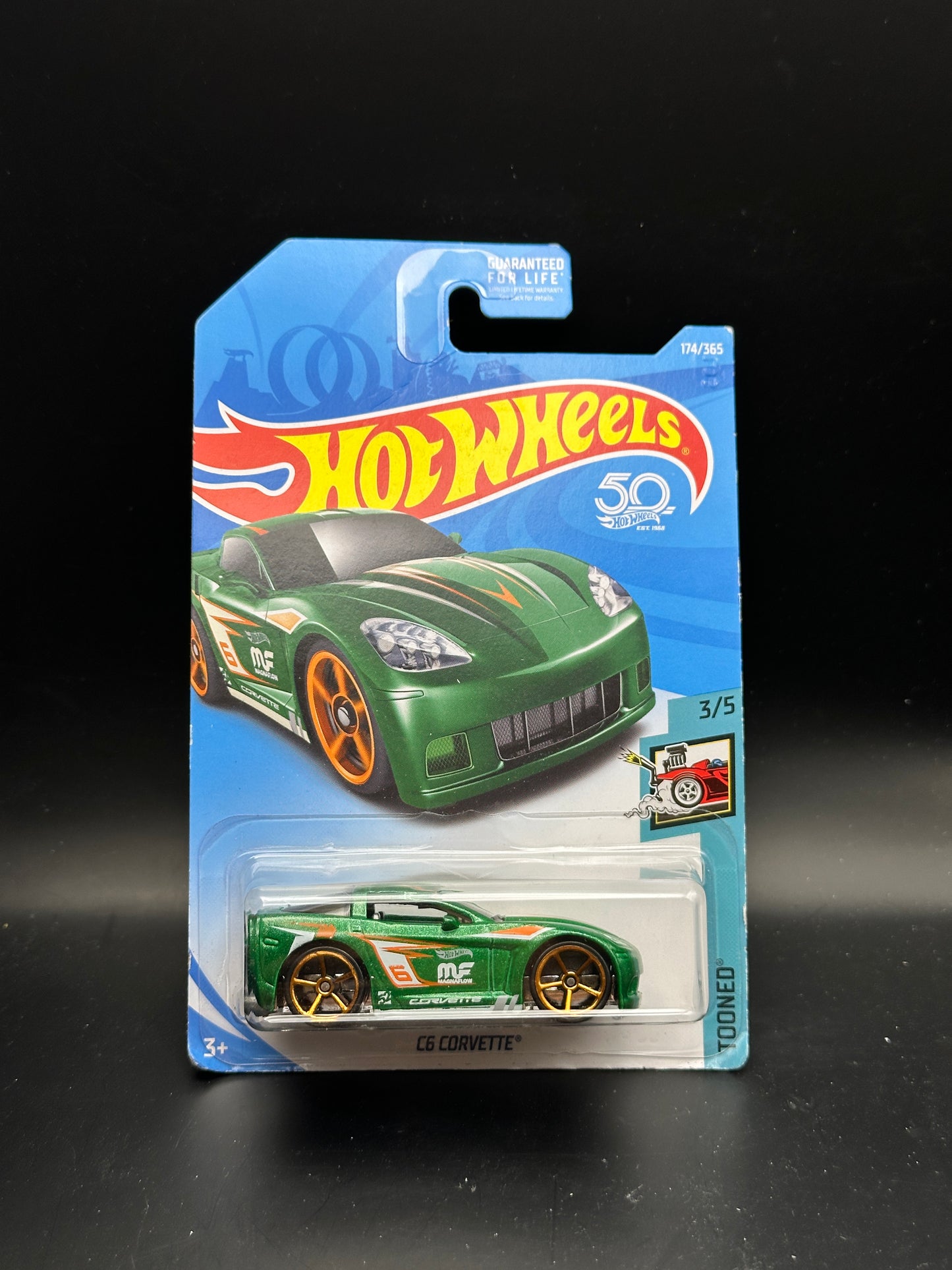 HOT WHEELS - C6 CORVETTE TOONED (2018) - HW TOONED 3/5
