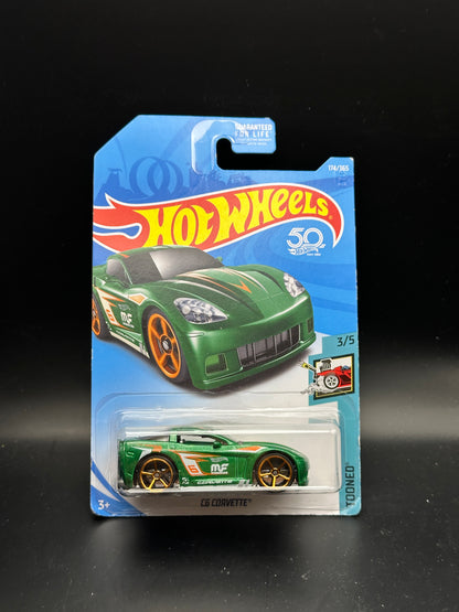 HOT WHEELS - C6 CORVETTE TOONED (2018) - HW TOONED 3/5