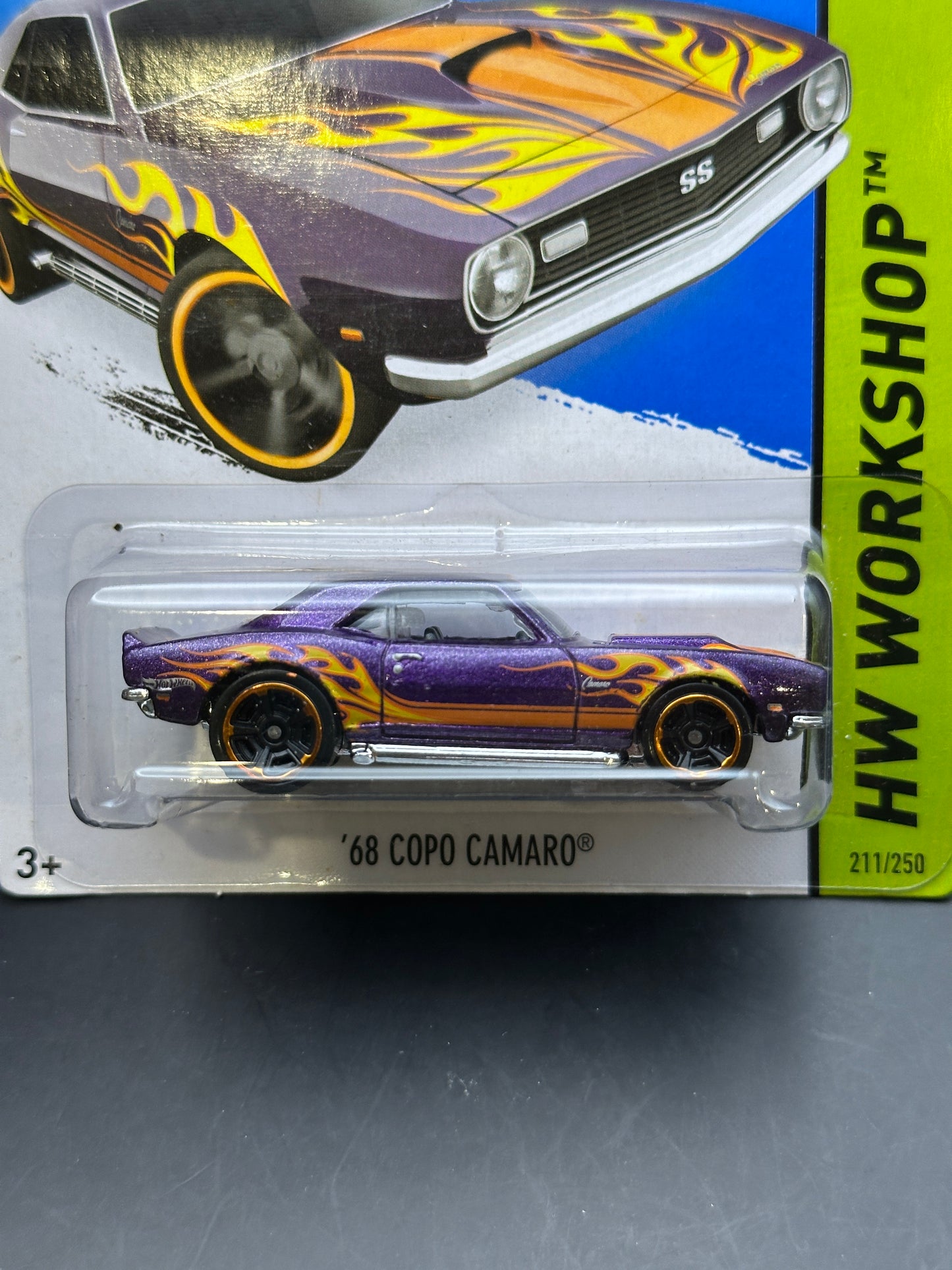 HOT WHEELS - 68 COPO CAMARO (2015) - HW WORKSHOP