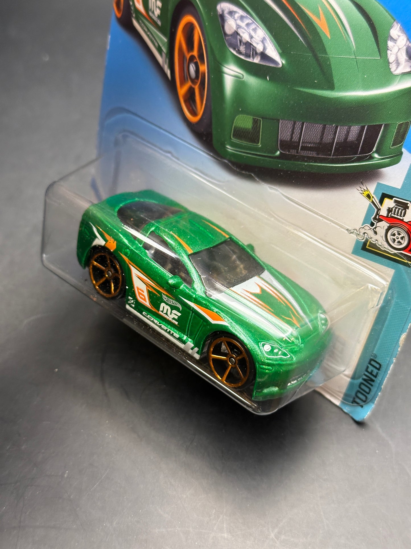 HOT WHEELS - C6 CORVETTE TOONED (2018) - HW TOONED 3/5