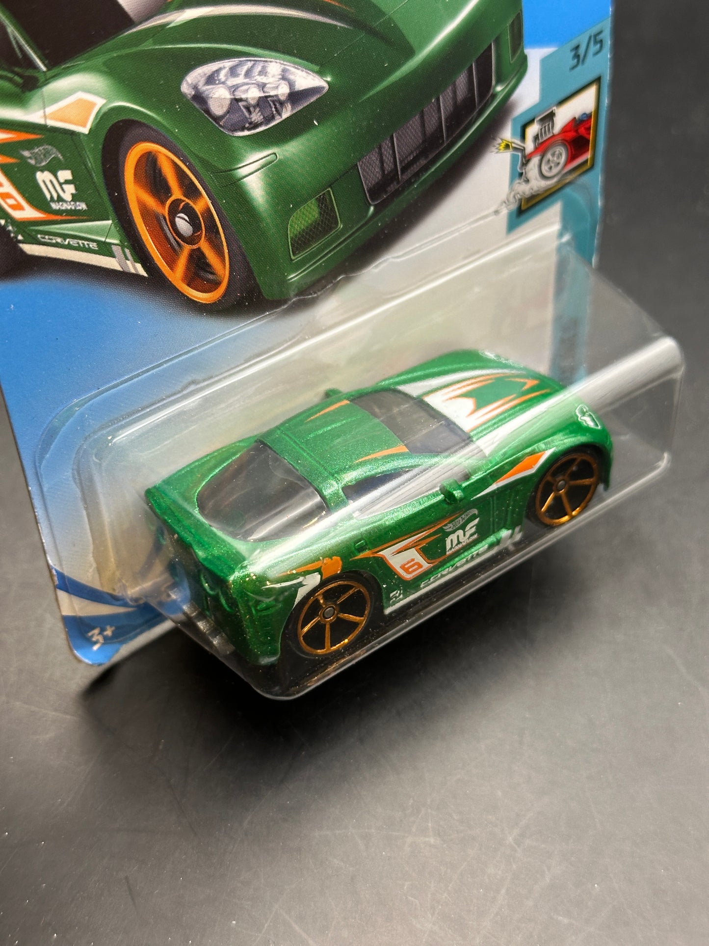 HOT WHEELS - C6 CORVETTE TOONED (2018) - HW TOONED 3/5