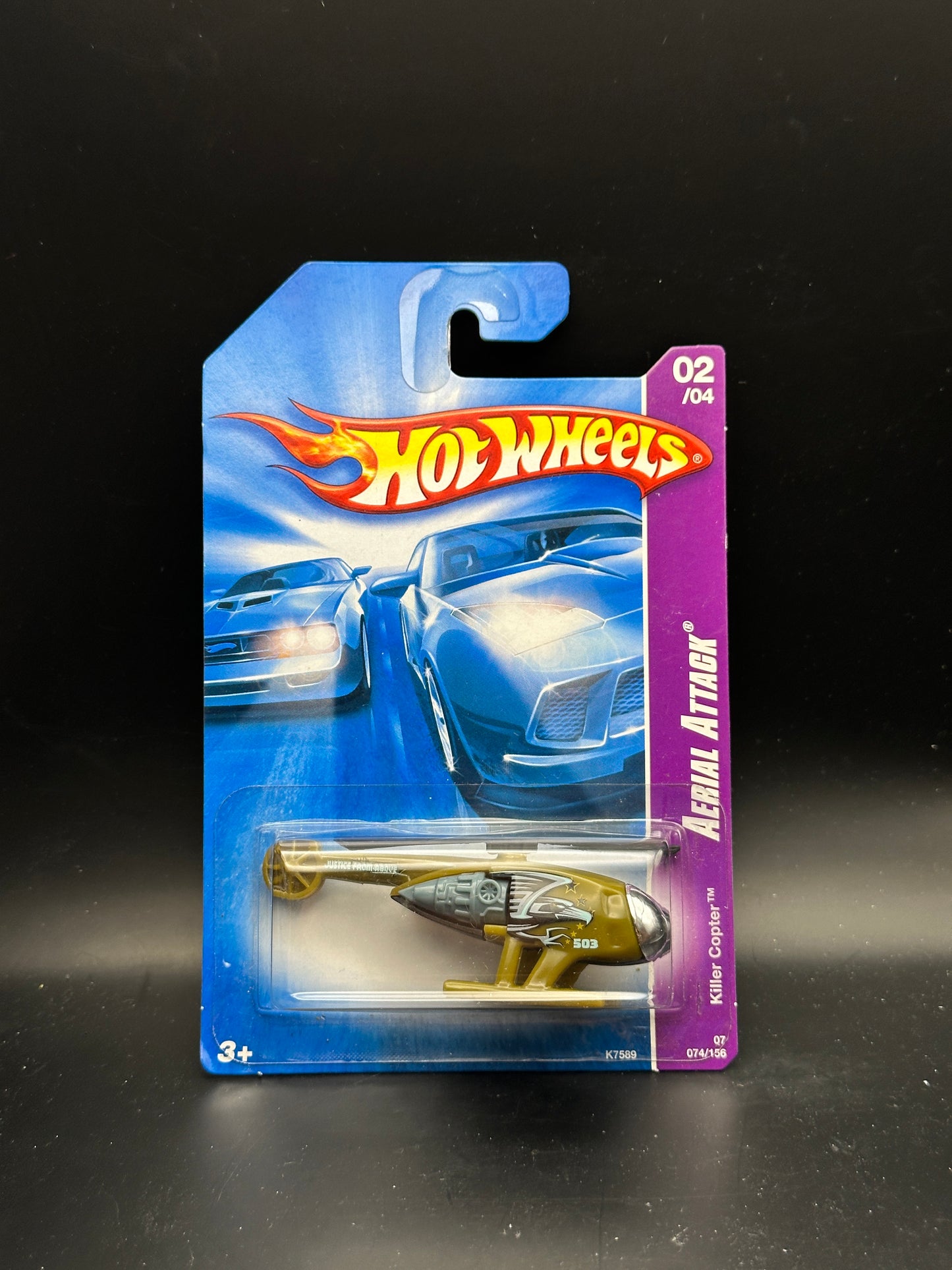 HOT WHEELS - KILLER COPTER (2007) - HW AERIAL ATTACK SERIES 2/4