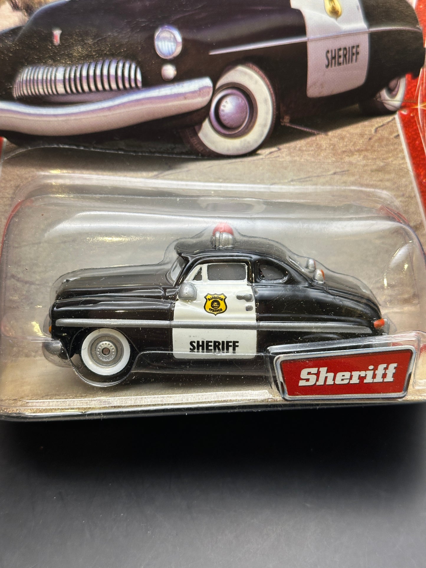 DISNEY PIXAR CARS - SHERIFF (2005) - DIECAST
