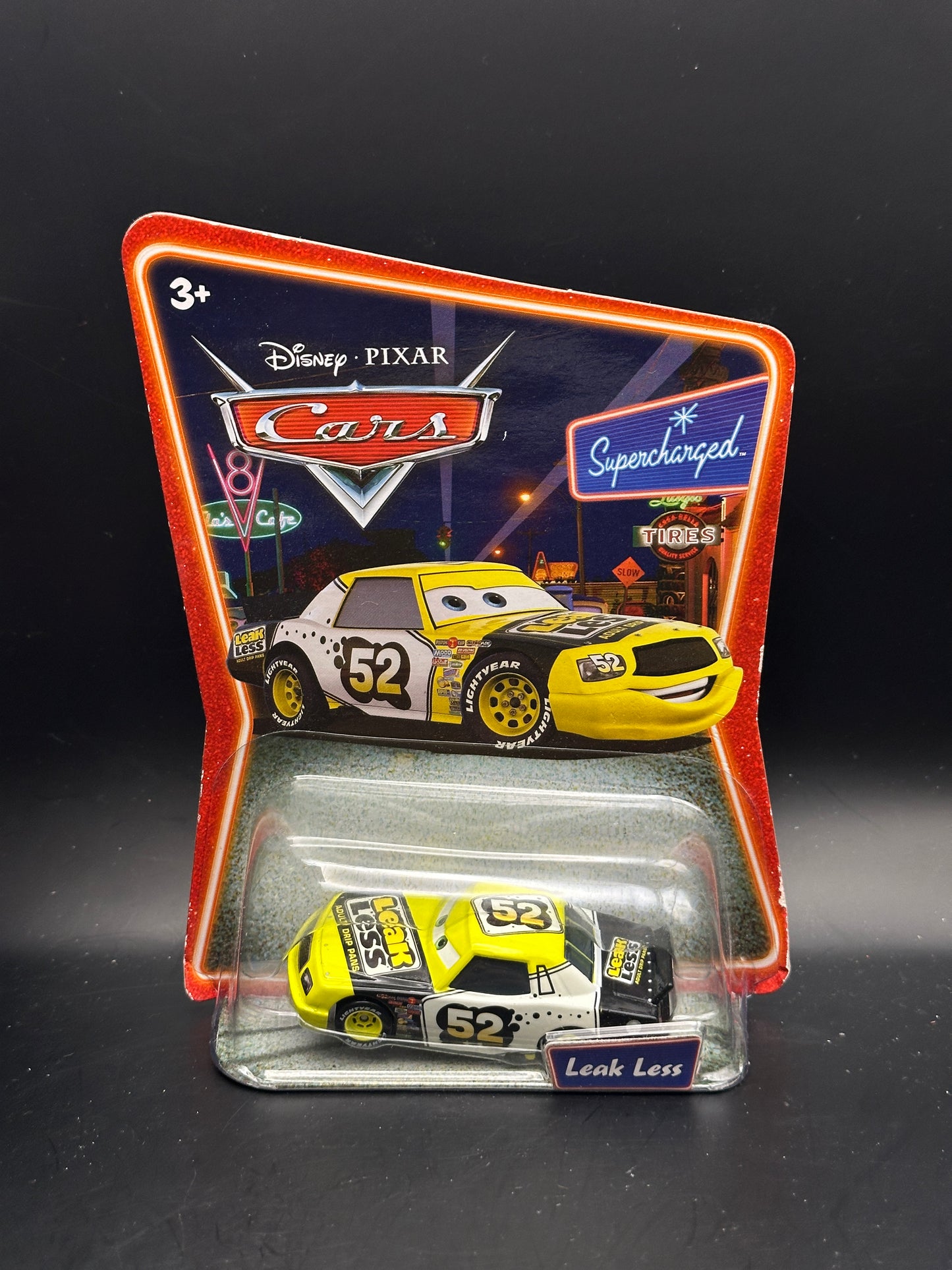 DISNEY PIXAR CARS SUPERCHARGED - LEAK LESS - DIECAST