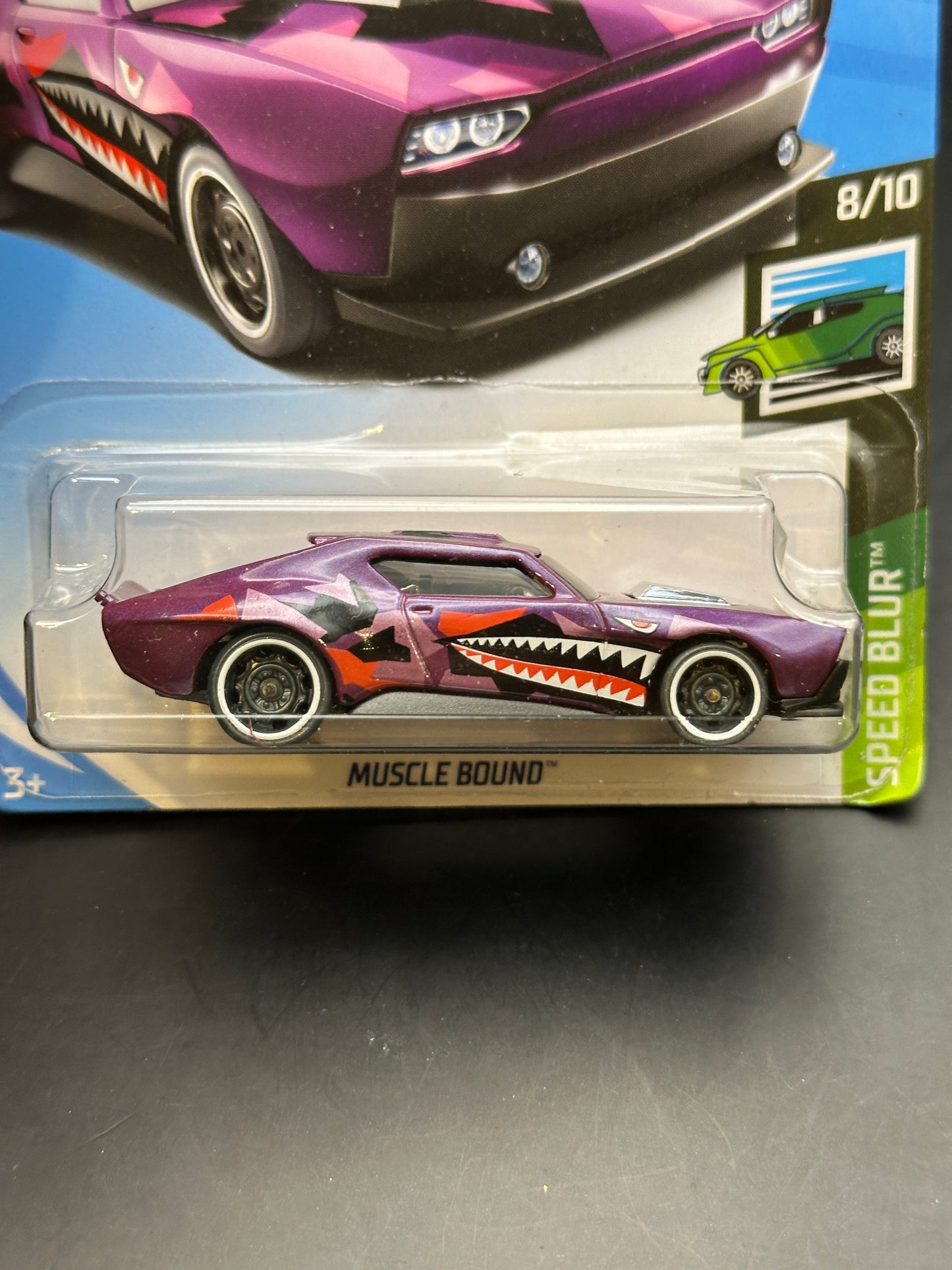 HOT WHEELS - MUSCLE BOUND (2019) - HW SPEED BLUR 8/10