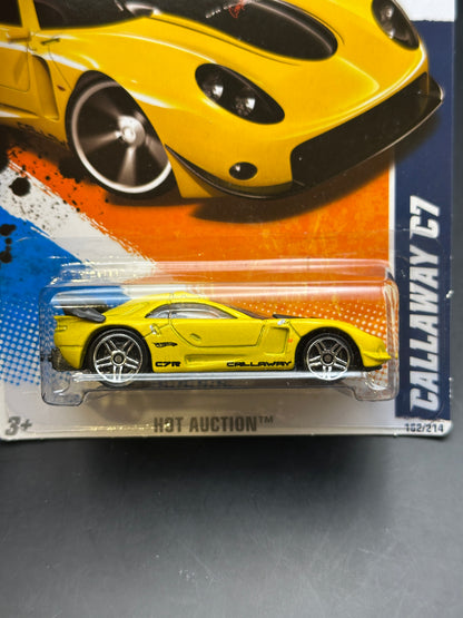 HOT WHEELS - CALLAWAY C7 (2010) - HW AUCTION 6/10