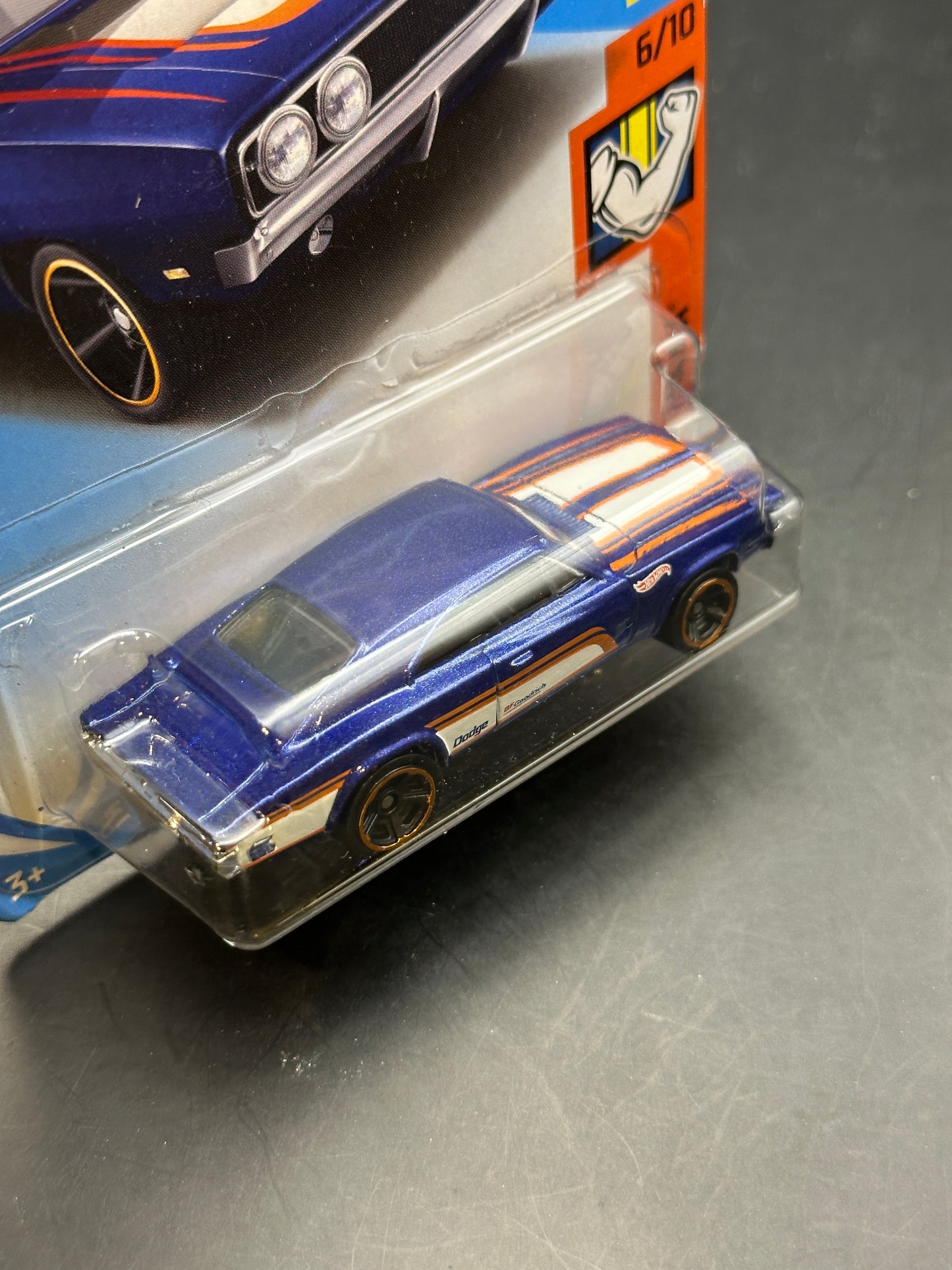 HOT WHEELS - 69 DODGE CHARGER 500 (2018) - HW MUSCLE MANIA 6/10