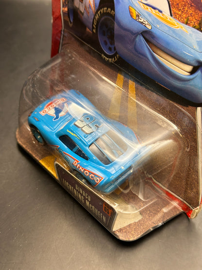 DISNEY PIXAR THE WORLD OF CARS - DINOCO LIGHTNING MCQUEEN - DIECAST