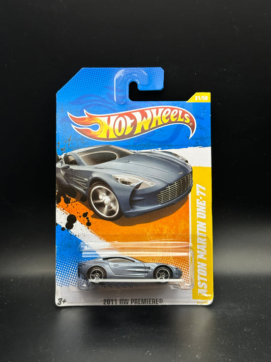 HOT WHEELS - ASTON MARTIN ONE-77 (2011) - HW 2011 PREMIERE 31/50