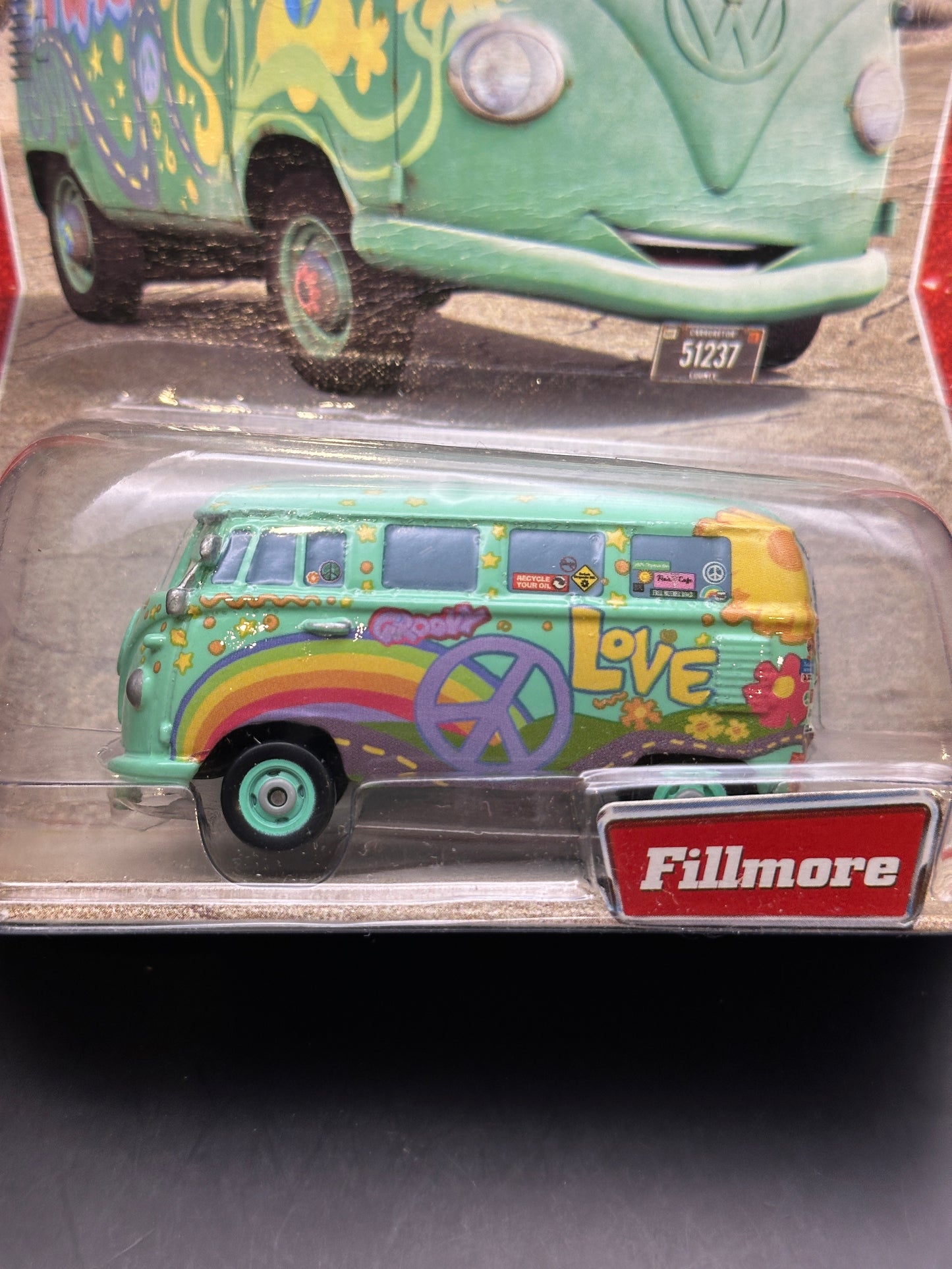 DISNEY PIXAR CARS - FILLMORE (2005) - DIECAST