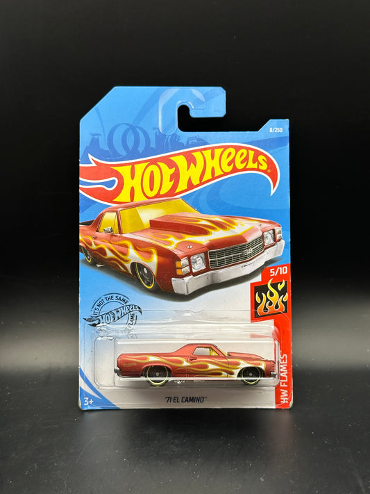 HOT WHEELS - 71 EL CAMINO (2019) - HW FLAMES 5/10