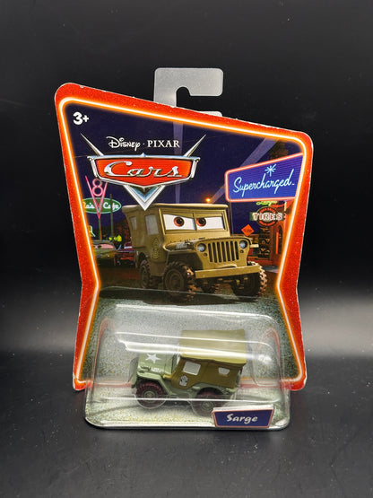 DISNEY PIXAR CARS SUPERCHARGED - SARGE - DIECAST