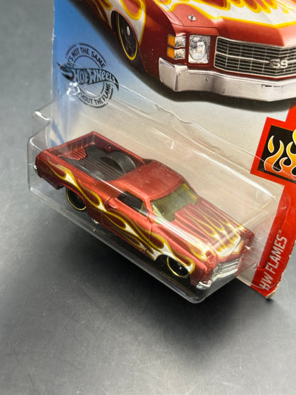 HOT WHEELS - 71 EL CAMINO (2019) - HW FLAMES 5/10