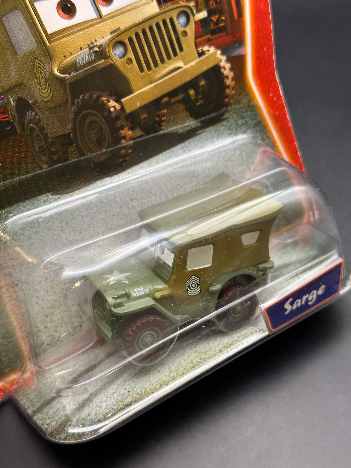 DISNEY PIXAR CARS SUPERCHARGED - SARGE - DIECAST