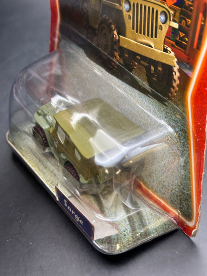 DISNEY PIXAR CARS SUPERCHARGED - SARGE - DIECAST