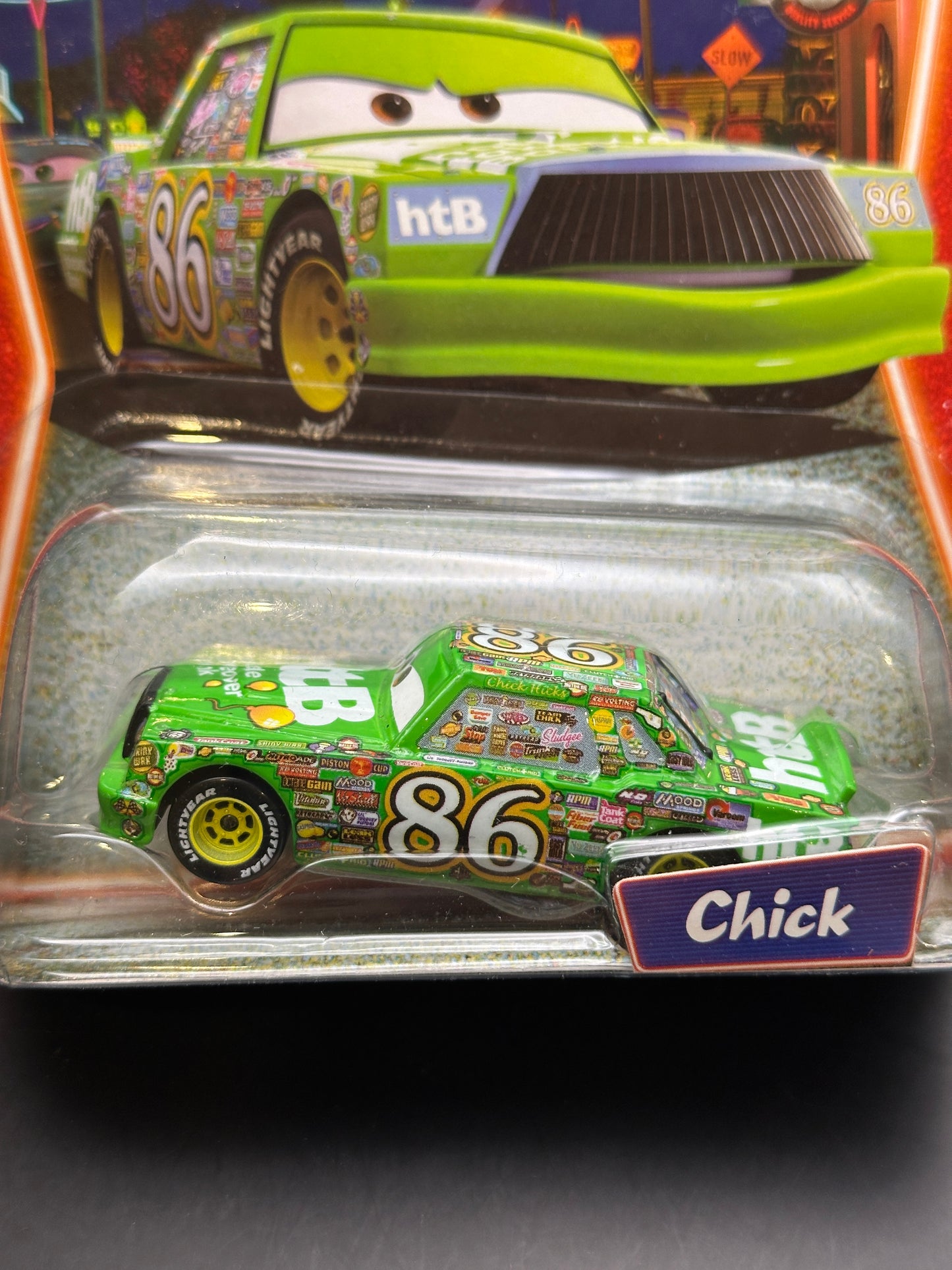 DISNEY PIXAR CARS SUPERCHARGED - CHICK - DIECAST