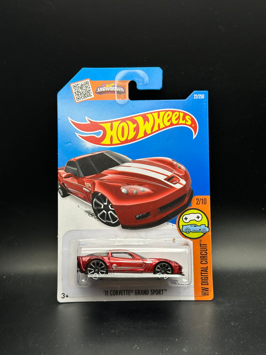 HOT WHEELS - 11 CORVETTE GRAND SPORT - TREASURE HUNT (2016) - HW DIGITAL CIRCUIT 2/10