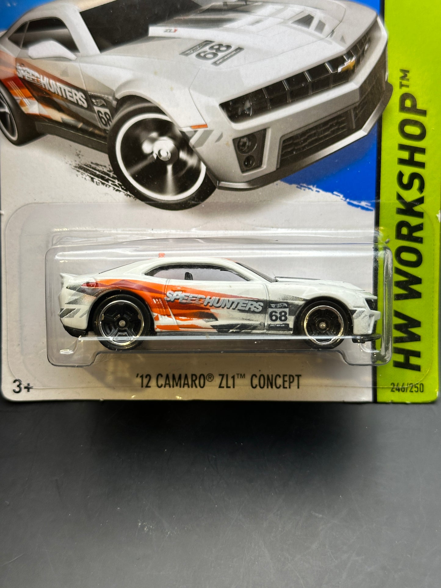 HOT WHEELS - 12 CAMARO ZL1 CONCEPT (2014) - HW WORKSHOP