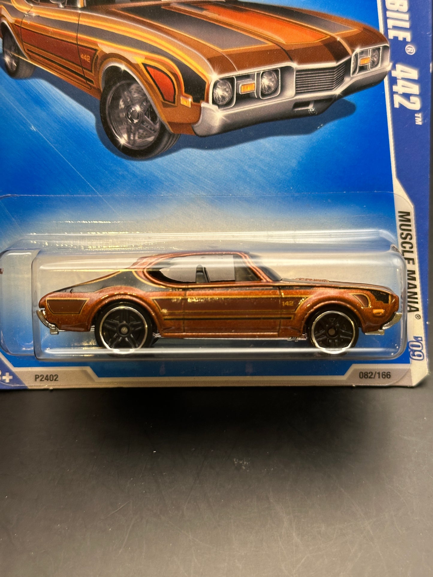 HOT WHEELS - OLDSMOBILE 442 (2009) - HW MUSCLE MANIA 6/10